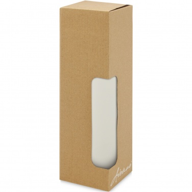 Logotrade Firmengeschenke das Foto: Lumi 300 ml Keramikbecher mit Bambusdeckel