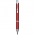Moneta Kugelschreiber aus recyceltem Aluminium, Rot