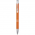 Moneta Kugelschreiber aus recyceltem Aluminium, Orange