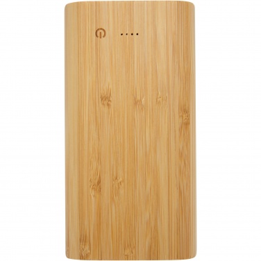 Logotrade werbemittel das Foto: Tulda 20.000 mAh Powerbank aus Bambus