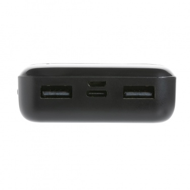 Logotrade werbemittel das Foto: 10.000 mAh Powerbank aus RCS Standard recyceltem Kunststoff