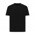 Iqoniq Teide T-Shirt aus recycelter Baumwolle, Schwarz