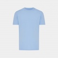 Iqoniq Brett T-Shirt aus recycelter Baumwolle, Himmelblau