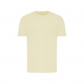 Iqoniq Brett T-Shirt aus recycelter Baumwolle, cremegelb