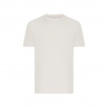 Iqoniq Brett T-Shirt aus recycelter Baumwolle, Elfenbeinweiß