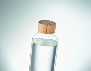 Logotrade Logogeschenke das Foto: Trinkflasche Glas 650ml