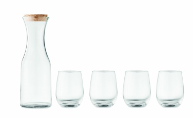 Logotrade werbemittel das Foto: Set aus recyceltem Glas