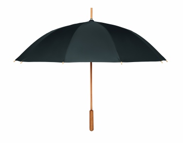 Logotrade werbemittel das Foto: 23,5" RPET/Bambus Regenschirm
