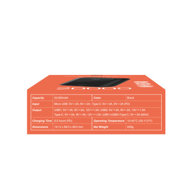 Logotrade Werbeartikel das Foto: Powerbank Silicon Power QS28 20000 mAh