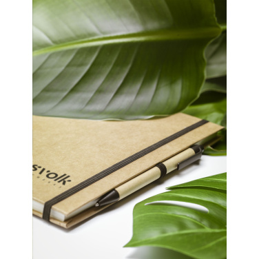 Logotrade Werbeartikel das Foto: Pocket ECO Paper A5 Notizbuch