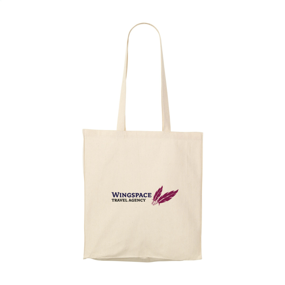 Logotrade Geschäftsgeschenke das Foto: Natural Square Bag (165 g/m²) Baumwolltasche