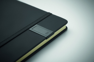 Logotrade Werbeartikel das Foto: DIN A5 Notizbuch inkl. USB