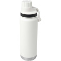 Fortis 700 ml RCS-zertifizierte Kupfer-Vakuum Isolierflasche aus recyceltem Edelstahl, Weiß