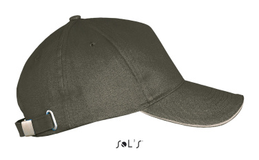 Logotrade Geschäftsgeschenke das Foto: LONG BEACH FIVE PANEL CAP