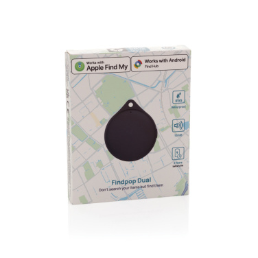 Logotrade Werbegeschenke das Foto: Findpop Dual IPX5 Artikelfinder aus RCS recyceltem ABS