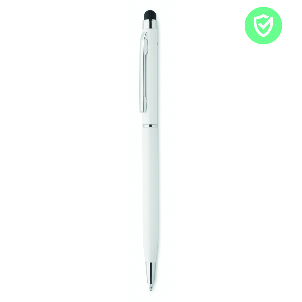 Logotrade werbemittel das Foto: Antibakterieller Stift Alu