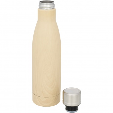 Logotrade advertising products photo of: Vasa 500 ml wood-look copper vacuum insulated bottle