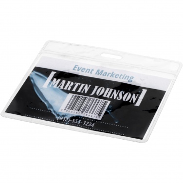 Logo trade business gift photo of: Serge transparent badge holder
