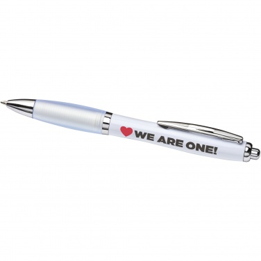 Logotrade business gifts photo of: Nash ballpoint pen with coloured barrel and grip