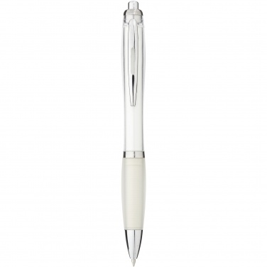 Logotrade promotional giveaway image of: Nash ballpoint pen coloured barrel and grip