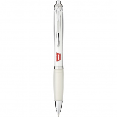 Logotrade promotional gift image of: Nash ballpoint pen coloured barrel and grip