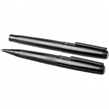 Logo trade promotional gifts picture of: Gloss duo pen gift set