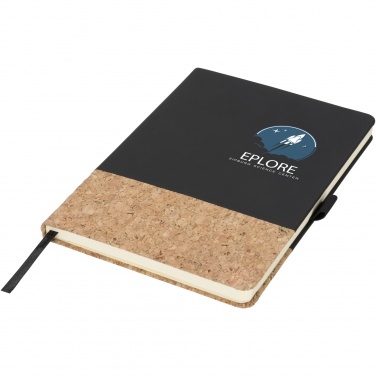 Logotrade promotional giveaway image of: Evora A5 cork thermo PU notebook