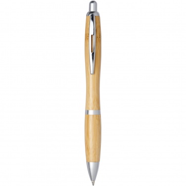 Logotrade promotional item image of: Nash bamboo ballpoint pen