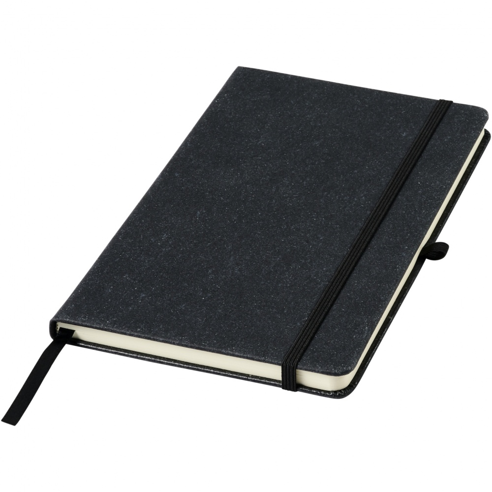 Logo trade promotional product photo of: Atlana leather pieces notebook