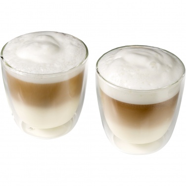 Logotrade promotional items photo of: Boda 2-piece glass coffee cup set