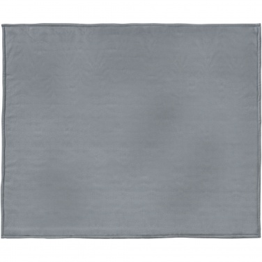 Logo trade promotional item photo of: Springwood soft fleece and sherpa plaid blanket