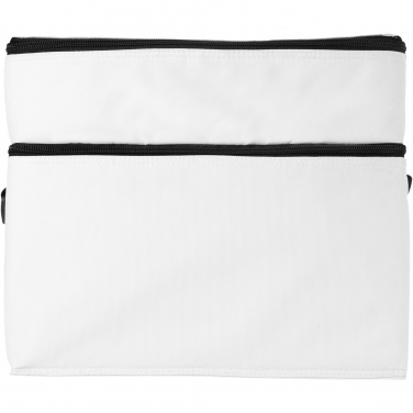 Logo trade promotional gifts picture of: Oslo 2-zippered compartments cooler bag 13L