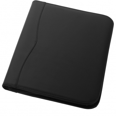 Logo trade corporate gift photo of: Ebony A4 zippered portfolio