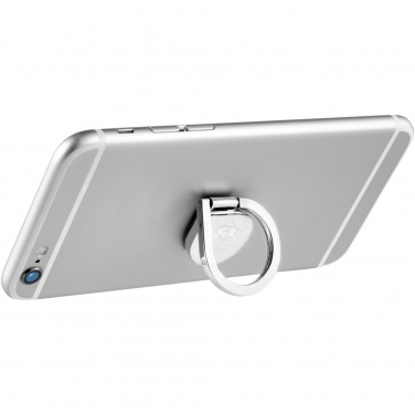 Logo trade promotional giveaway photo of: Cell aluminium ring phone holder