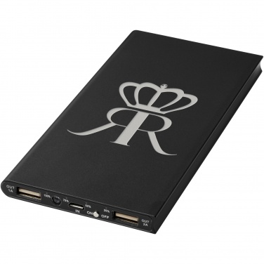 Logotrade corporate gift image of: Plate 8000 mAh aluminium power bank