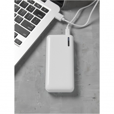 Logo trade promotional gift photo of: Compress 10.000 mAh high density power bank