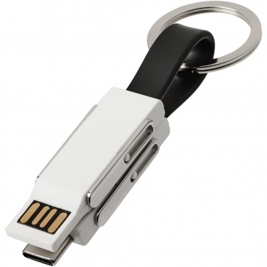 Logo trade promotional giveaways image of: One 4-in-1 cable