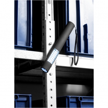 Logo trade promotional product photo of: Lutz 28-LED magnetic torch light