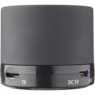 Logo trade promotional products image of: Duck cylinder Bluetooth® speaker with rubber finish