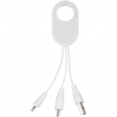 Logo trade promotional items image of: Troop 3-in-1 charging cable