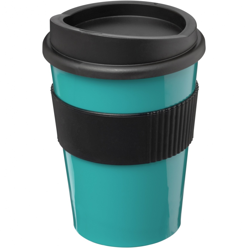 Logotrade promotional merchandise picture of: Americano® Medio 300 ml tumbler with grip