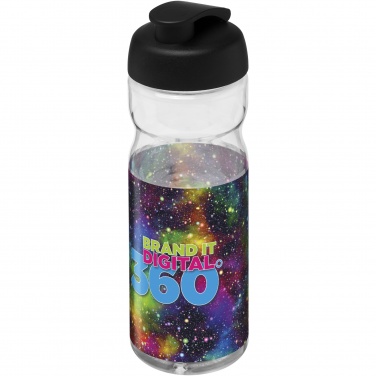 Logo trade corporate gifts image of: H2O Active® Base 650 ml flip lid sport bottle