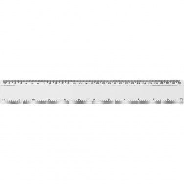 Logo trade promotional products picture of: Renzo 30 cm plastic ruler