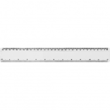 Logo trade promotional product photo of: Renzo 30 cm plastic ruler