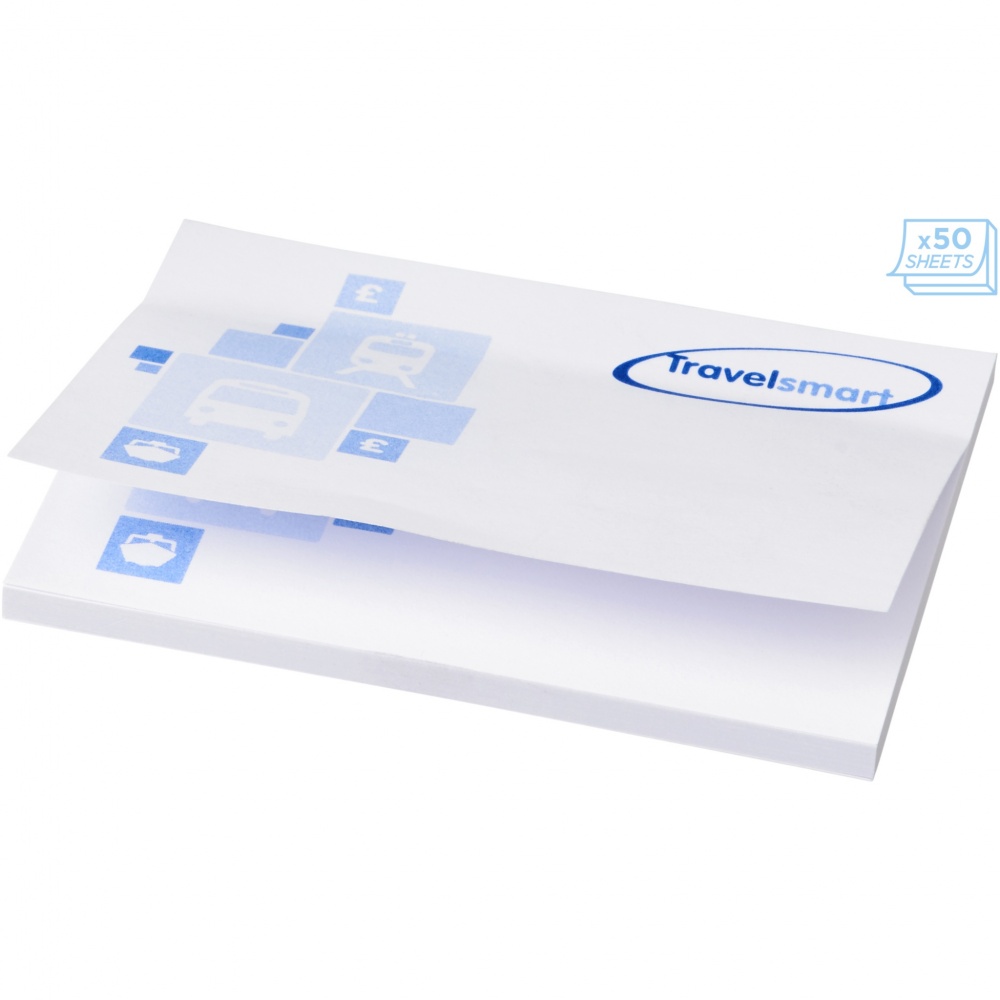 Logo trade promotional giveaway photo of: Sticky-Mate® A7 sticky notes 100x75mm