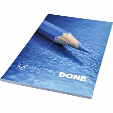 Logo trade advertising products picture of: Desk-Mate® A5 notepad wrap over cover