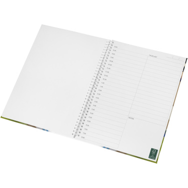 Logotrade promotional items photo of: Wire-o A4 notebook hard cover