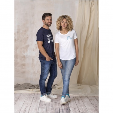 Logo trade advertising products image of: Jade short sleeve men's GRS recycled t-shirt 