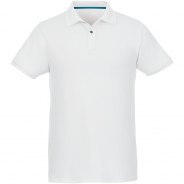 Logo trade corporate gifts picture of: Beryl short sleeve men's organic recycled polo