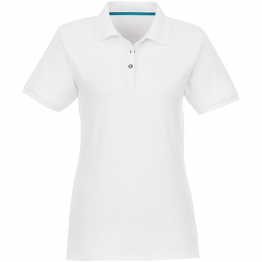 Logo trade promotional items image of: Beryl short sleeve women's organic recycled polo